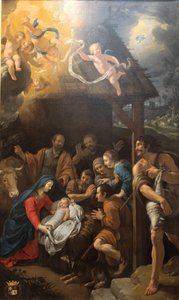 De Aanbidding van de Herders door Philippe de Champaigne